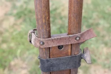 Wehrmacht wooden tripod for optical devices, observation devices, etc.