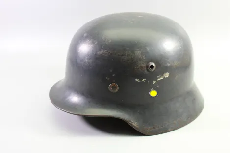Stahlhelm M35 Luftwaffe – Doppel-Emblem | Seltene Originalausführung