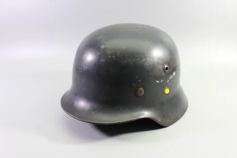 Stahlhelm M35 Luftwaffe – Doppel-Emblem | Seltene Originalausführung