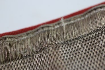 Württemberg Kartuschkasten für Offiziere im Dragoner-Regiment Königin Olga mit Bandollier, gest. Hoflieferant Altenburg für Offiziere