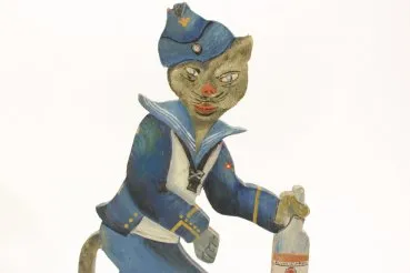 Ww2 Kriegsmarine boat mascot of the NJL night chase guide ship Togo