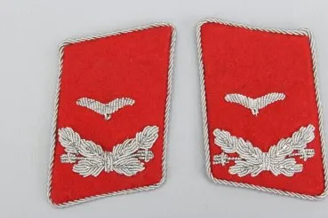 Luftwaffe 1 set collar tabs Lieutenant Flak