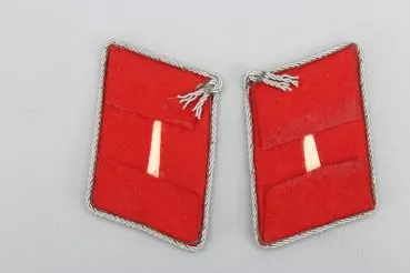 Luftwaffe 1 set collar tabs Lieutenant Flak