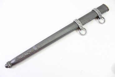 Very fine Luftwaffe officer's dagger with an orange grip, manufactured by SMF, Solingen.