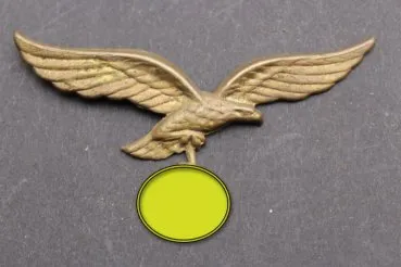 Luftwaffe Mützenadler Metallausführung, Sammleranfertigung