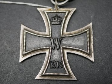 EK2 Iron Cross 2nd Class 1914 on ribbon