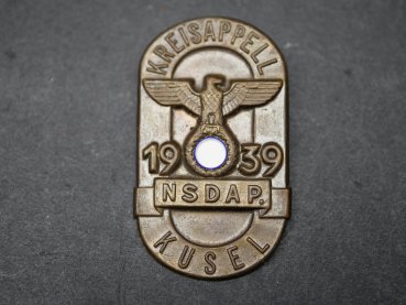 Abzeichen - Kreisappell der NSDAP Kusel 1939