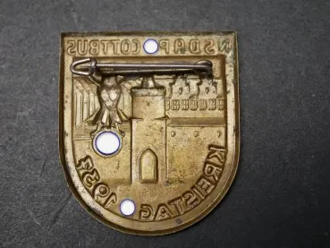 Badge - NSDAP district council Cottbus 1937