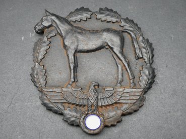 SA equestrian plaque for services to the military training of the German equestrian youth