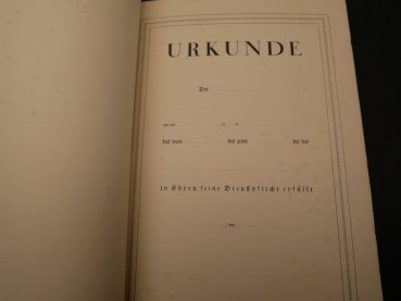 Leeres unbenutztes Fotoalbum "Infanterie-Regiment 53" Königsbrück