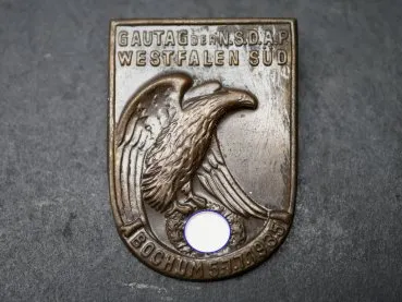 Badge - Gautag of the NSDAP Westphalia South Bochum 1935