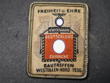 Abzeichen - Freiheit und Ehre Gautreffen Westfalen-Nord 1936