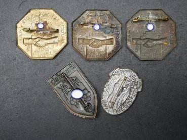 5x Badges - Saar + Saarpfalz