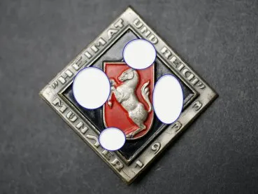 Badge - Homeland and Reich Münster 1933