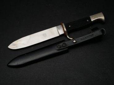 Copy travel knife - HJ knife with inscription + manufacturer