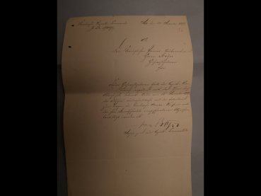 Lot of patents / certificates / documents Lieutenant Meyer period 1866-1877