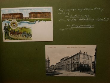 Fotoalbum - Kriegs-Erinnerungen 1914-1918 - ca. 170 Fotos und Postkarten