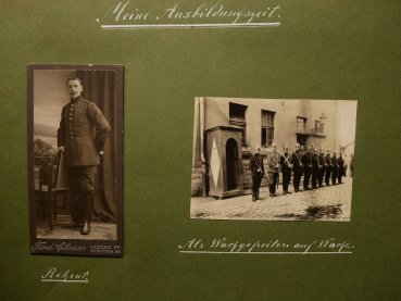 Fotoalbum - Kriegs-Erinnerungen 1914-1918 - ca. 170 Fotos und Postkarten