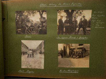 Photo album - War memories 1914-1918 - approx. 170 photos and postcards