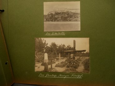 Fotoalbum - Kriegs-Erinnerungen 1914-1918 - ca. 170 Fotos und Postkarten