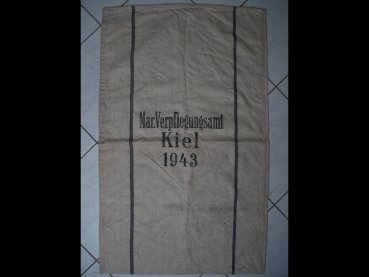 Provision bag - Marine Provision Office Kiel 1943