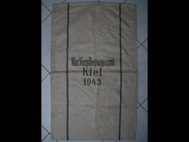 Provision bag - Marine Provision Office Kiel 1943