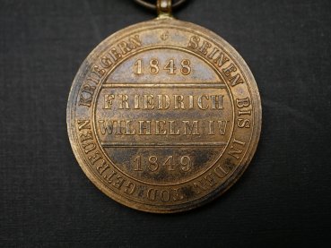 Hohenzollern Commemorative Medal for Fighters 1848-1849