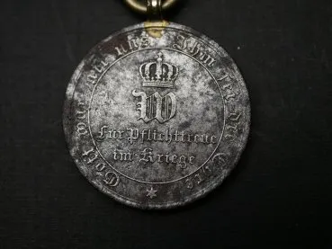 War commemorative coin for non-combatants 1870/1871