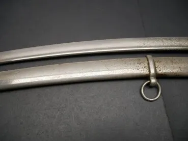 Heavy gift saber with inscription "Nagel, Wachtmeister 7.23."