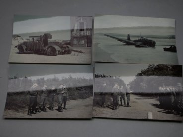 Preview: 50 Repro Fotos Westfront Holland Dünkirchen Zerstörung usw.