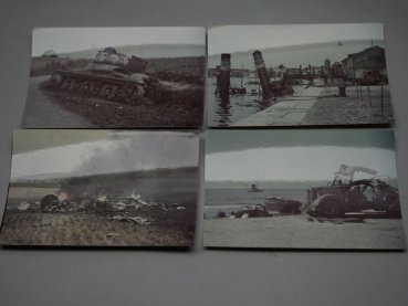 Preview: 50 Repro Fotos Westfront Holland Dünkirchen Zerstörung usw.