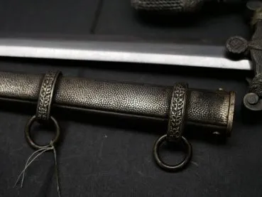 HOD Army Officer's Dagger with Hanger and Sword without Manufacturer