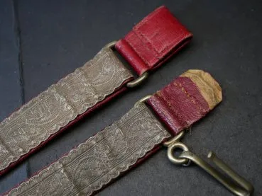 3rd Dragoon Guard of the Prince of Wales - Belt Buckle + Brocade Sash + Bandolier