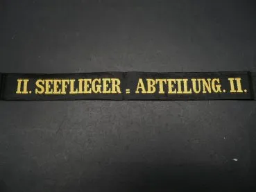 Kaiserliche Marine Mützenband "II. Seeflieger-Abteilung II."