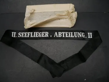 Kaiserliche Marine Mützenband "II. Seeflieger-Abteilung II."