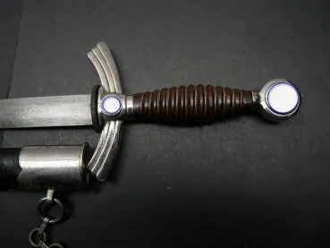 LW Luftwaffe officer's dagger with Damascus blade