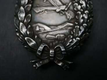 Preview: Preußen - Abzeichen für Flugzeugführer vom Hersteller C.E. Juncker Berlin - 800er Silber - Verleihungsstück