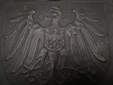Preview: Eisenrelief - Kaiserliches Wappen