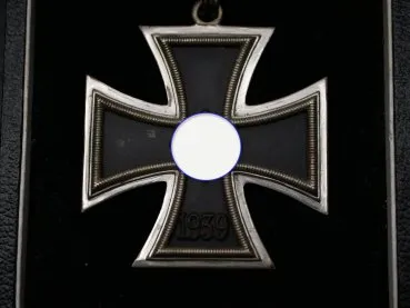 RK Knight's Cross of the Iron Cross 1939-1945 on a ribbon in a case