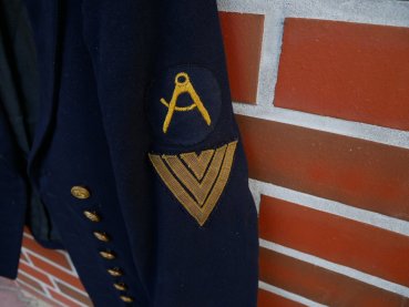 Preview: Reichsmarine Uniformjacke, sogenannte Affenjacke mit Kammerstempel von 1926