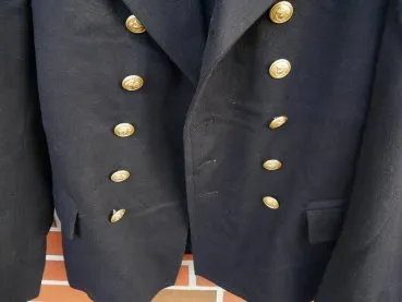 Kriegsmarine Kraftfahrabteilung Uniformjacke Colani mit Abnahme von 1943