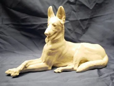 Allach - Großer Schäferhund Figur - Entwurf Kärner Nr. 76