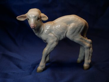 Preview: Allach - Stehendes Lamm, farbig - Entwurf Prof. Th. Kärner Nr. 107