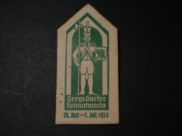 Preview: Badge - Bergedorf Homeland Week 1935