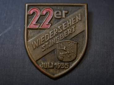 Preview: Abzeichen - 22er Wiedersehen St. Ingbert 1935
