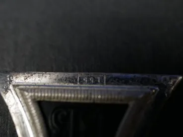 EK2 Eisernes Kreuz 2. Klasse 1939 vom Hersteller Wächtler & Lange L55 markiert !! am Band