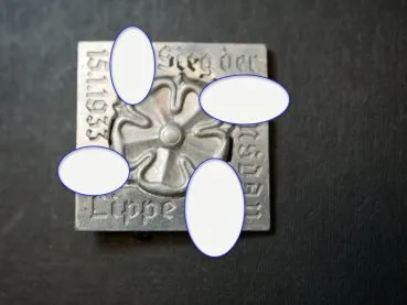 Badge - Victory of the NSDAP Lippe 1933