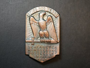Preview: Abzeichen - Schlageter Kundgebung Düsseldorf 1934