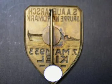 Badge - SA Deployment Group Nordmark Kiel 1933