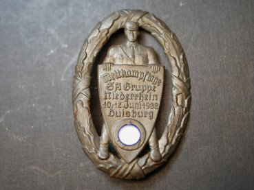 Preview: Abzeichen - Wettkampftage der SA Gruppe Niederrhein 1938 in Duisburg